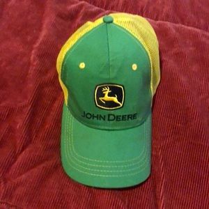 Greene and Yellow John Deere Hat